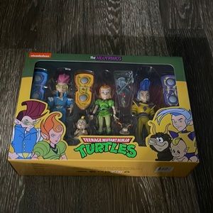 NECA Teenage Mutant Ninja Turtles Cartoon The Neutrinos Action Figure Set